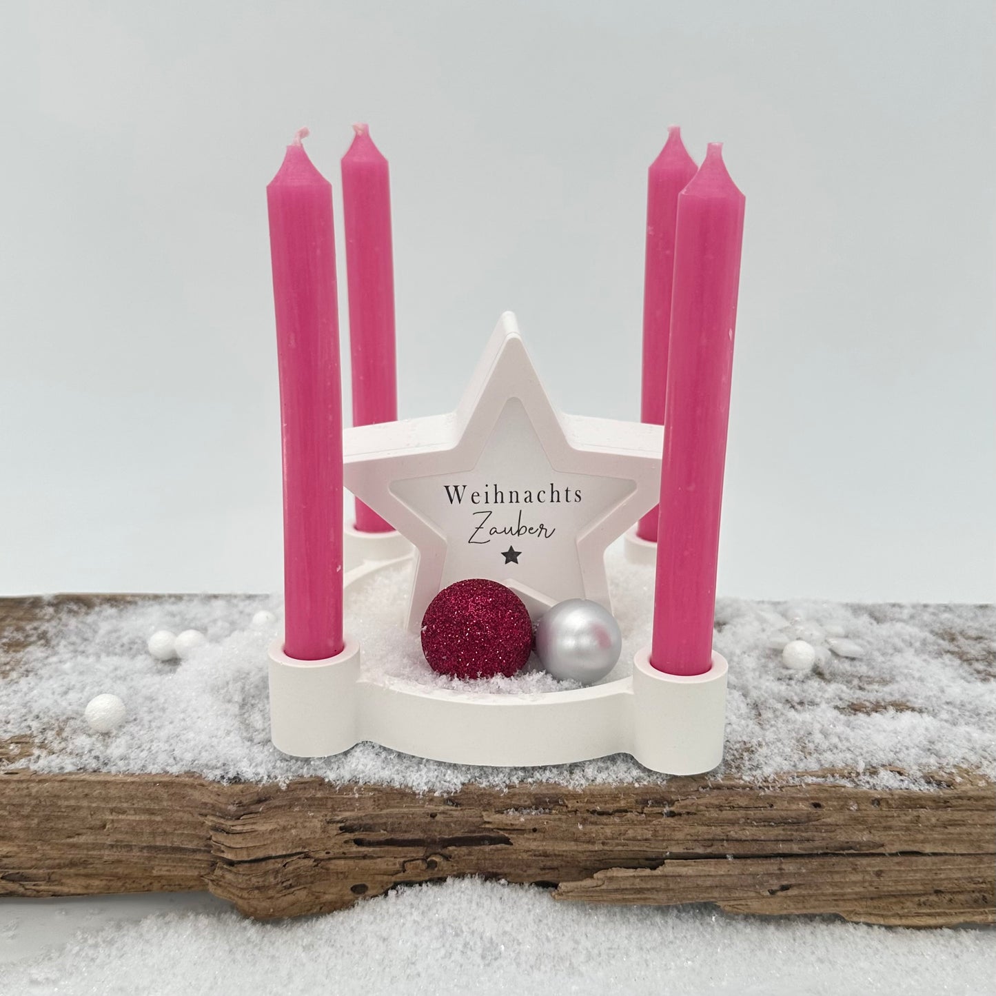 Advent Schale für Baumkerzen "Ach du schöne" | Happy Molds Edition