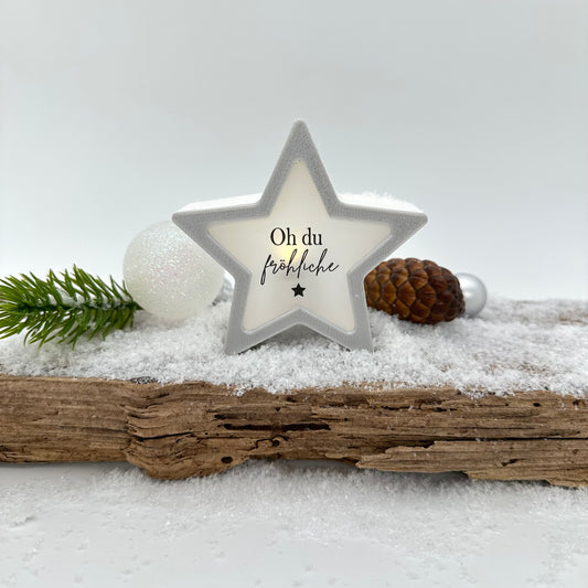 Vorlage Aufsatz Stern Ballonlichthalter 3D Druck