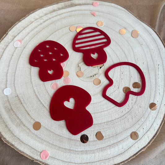 Aufsätze für Pilz Ballonlichthalter | 12 Stück