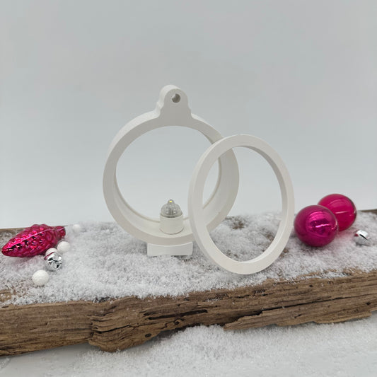 Ballonlichthalter Einsätze für Weihnachtskugel | 10 Stück