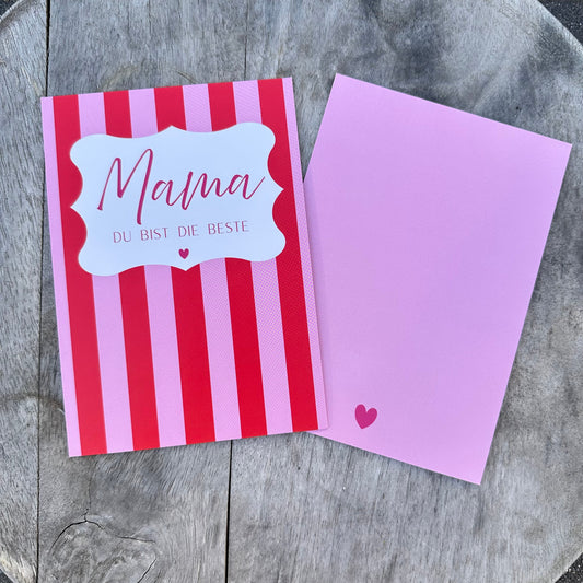 „Mama“ Karte A6 | Muttertag‘s Edition