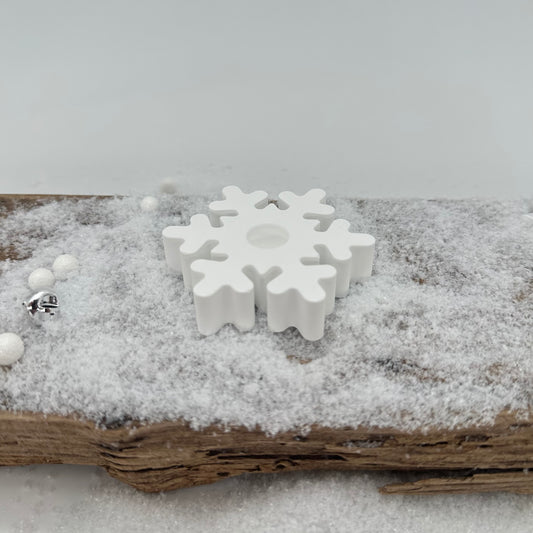 Baumkerzenhalter "Schneeflocke" | Happy Molds Edition