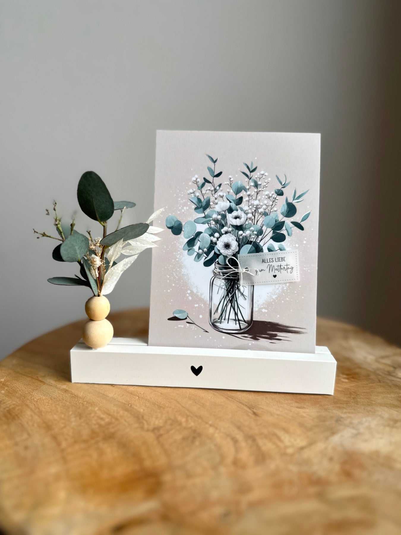 "Zum Muttertag alles Liebe" A5 Bogen