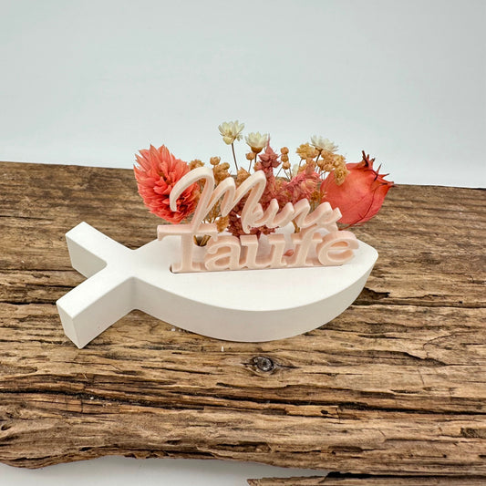 Fisch kurz mit Öffnung für 3D Einschieber