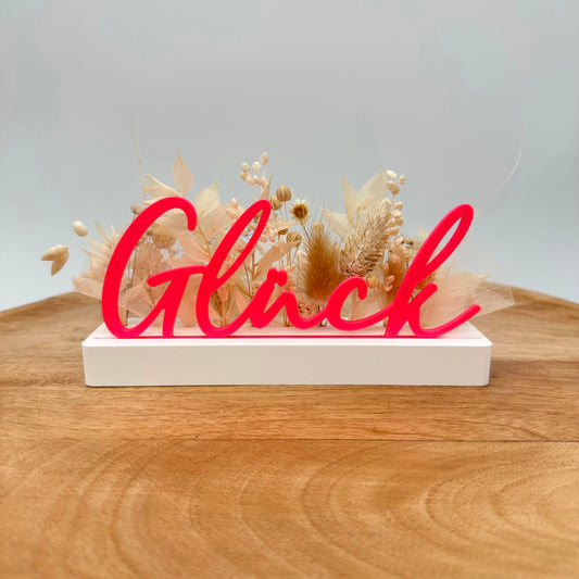 "Glück" Einschieber