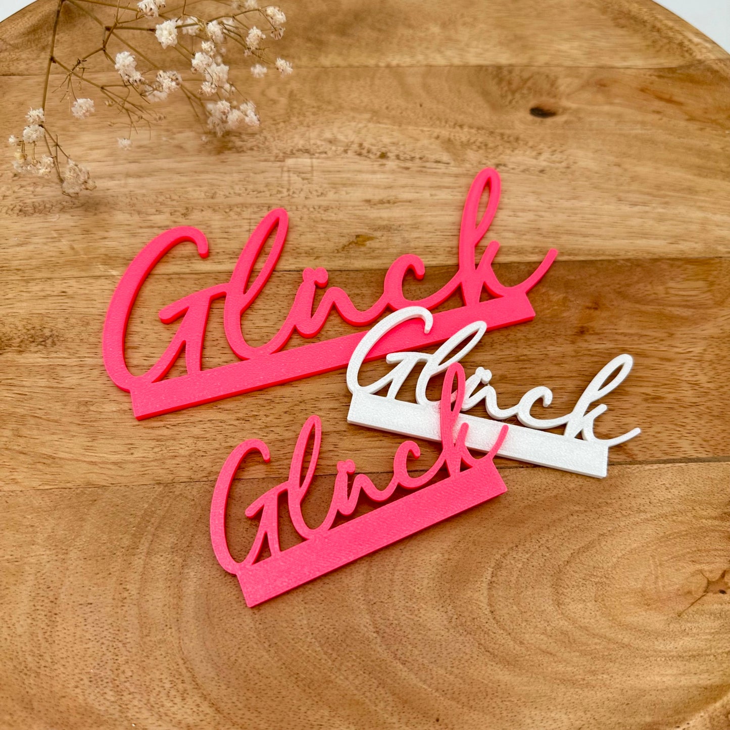 "Glück" Einschieber