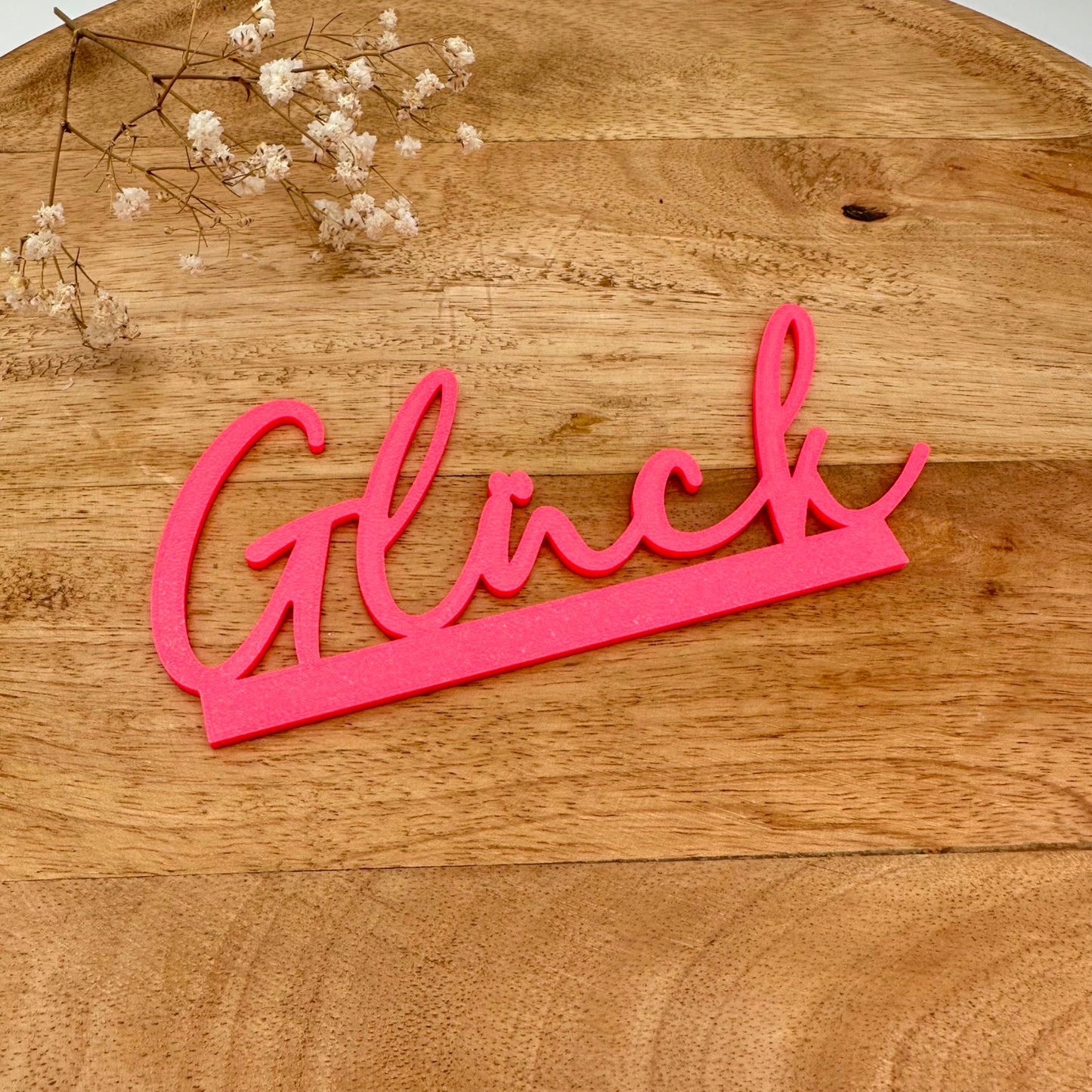 "Glück" Einschieber