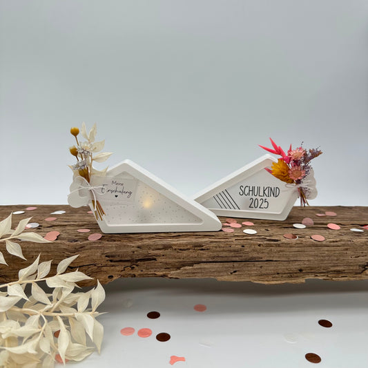 Einleger Schultüte transparent "Schulkind 2025" A4 Bogen