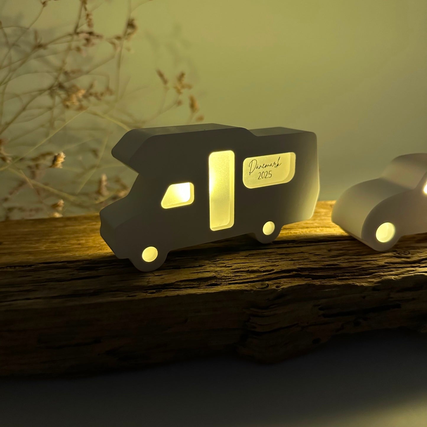 Bundle 3er Set Wohnwagen Camper Auto Ballonlichthalter