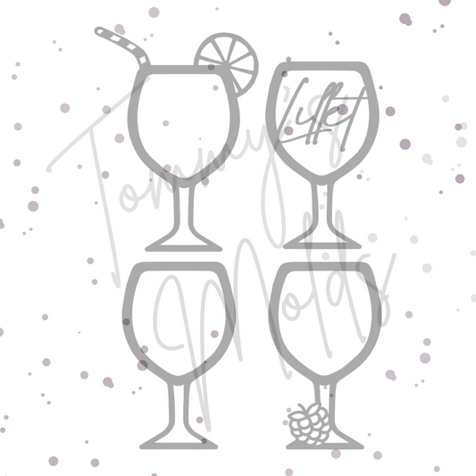 Vorlage Glas | Tommy's Molds Design