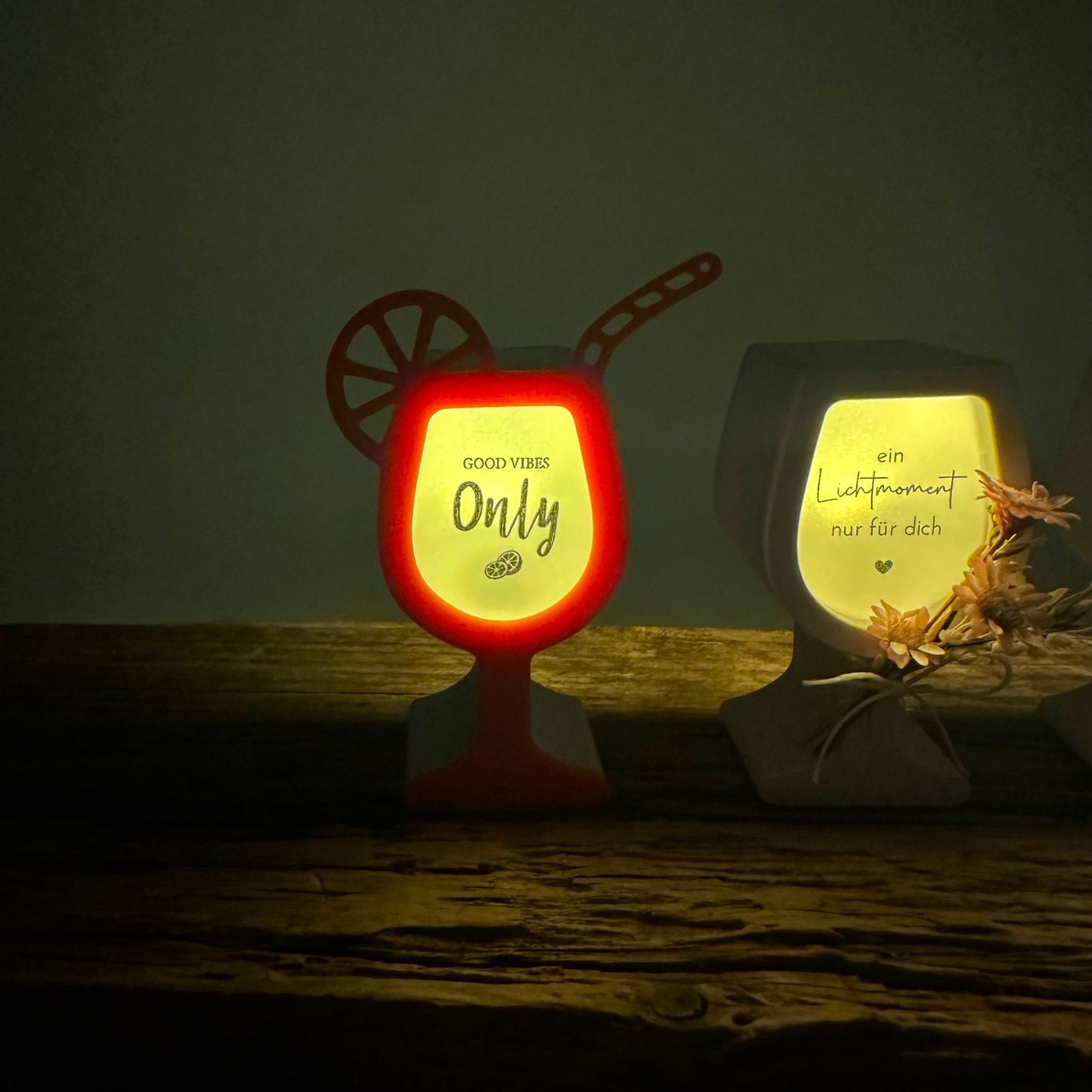 Glas Set für Ballonlichter inkl. 3D Druck Dateien