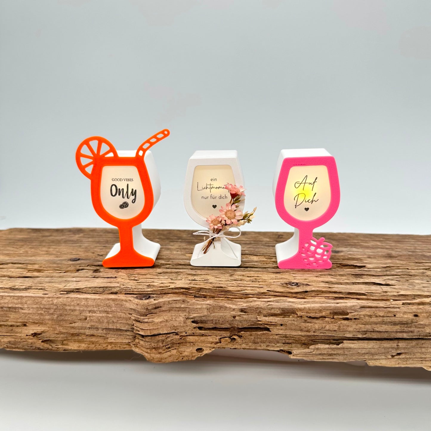 Glas Set für Ballonlichter inkl. 3D Druck Dateien