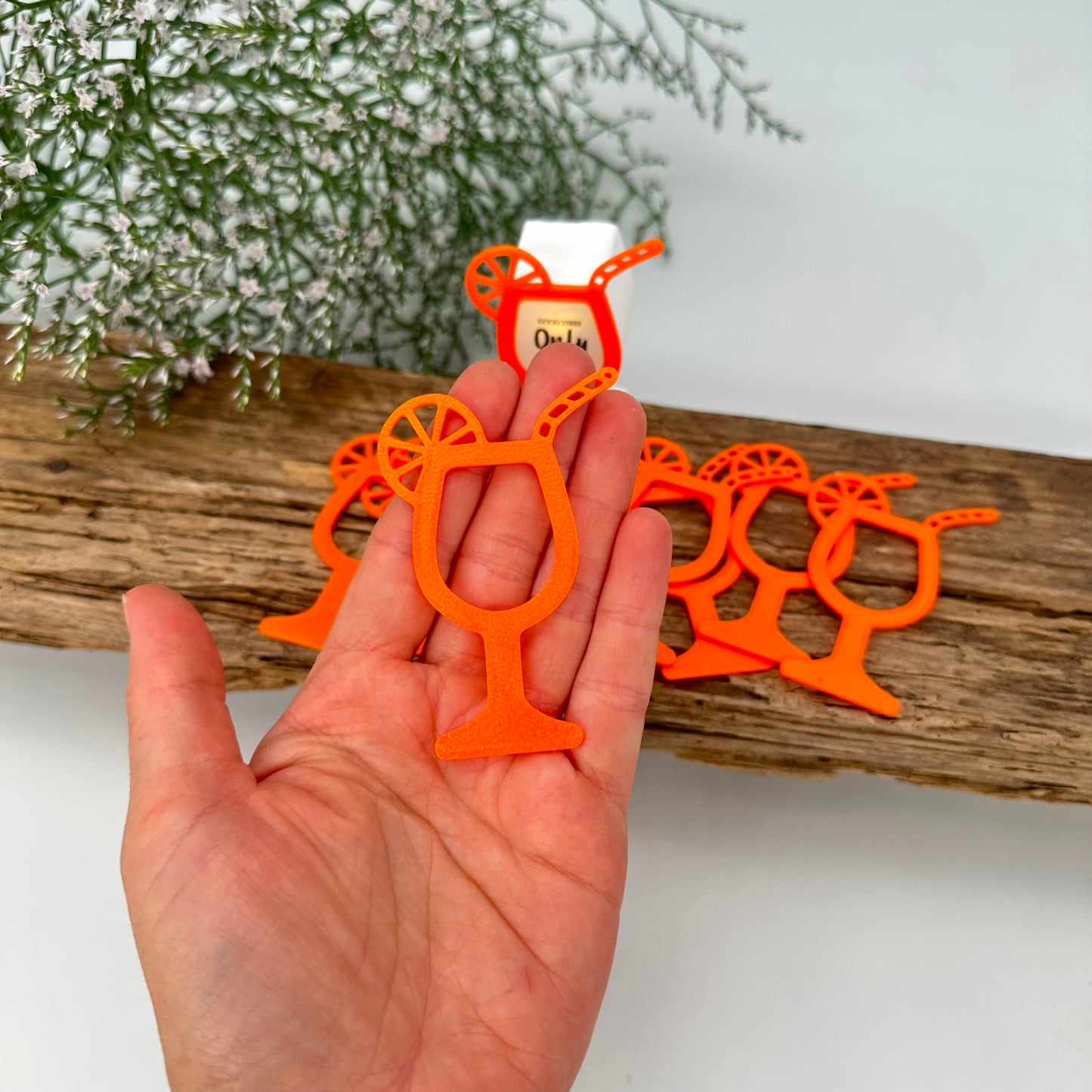 Aufsätze für Ballonlichthalter Glas 12 Stück | Variante 1