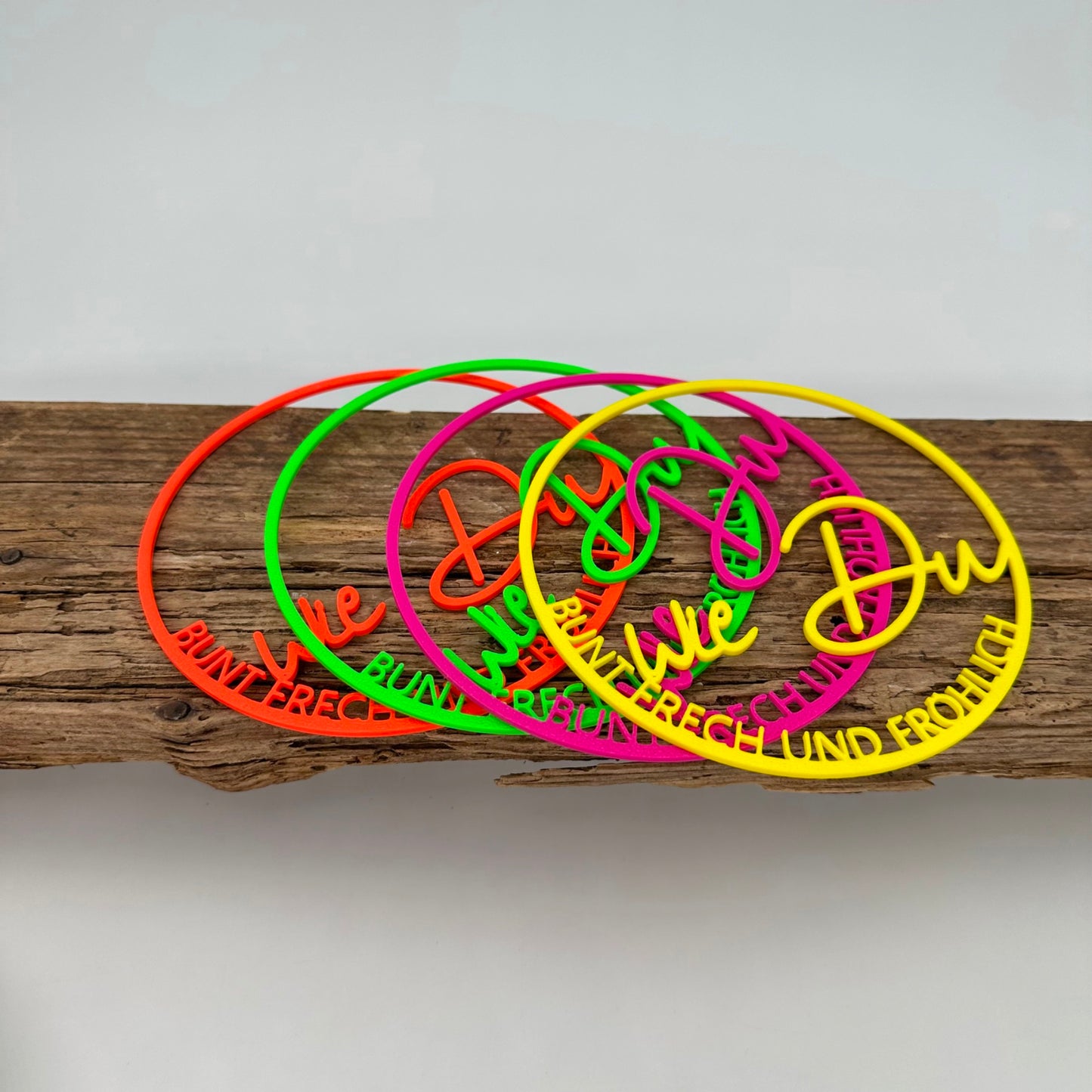 Vorlage "Bunt Frech Fröhlich" Einleger | Tommy's Molds Design
