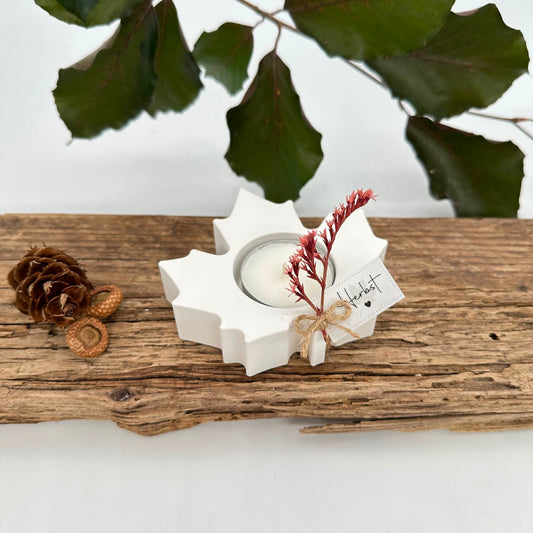 Teelichthalter Ahorn