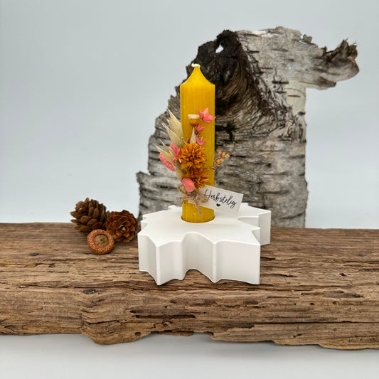 Stabkerzenhalter Ahornblatt