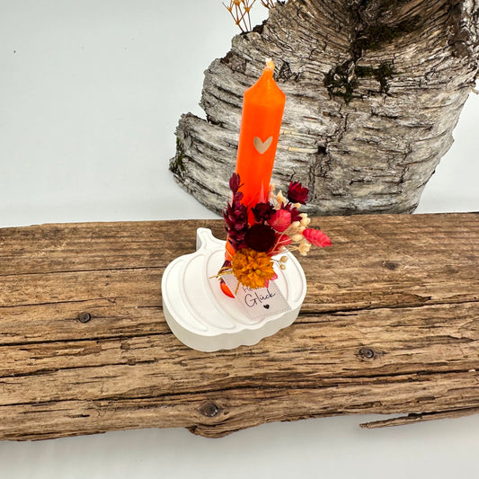 Kürbis Baumkerzenhalter