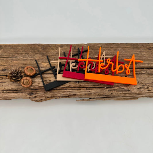 "Herbst" 4er Set Einschieber