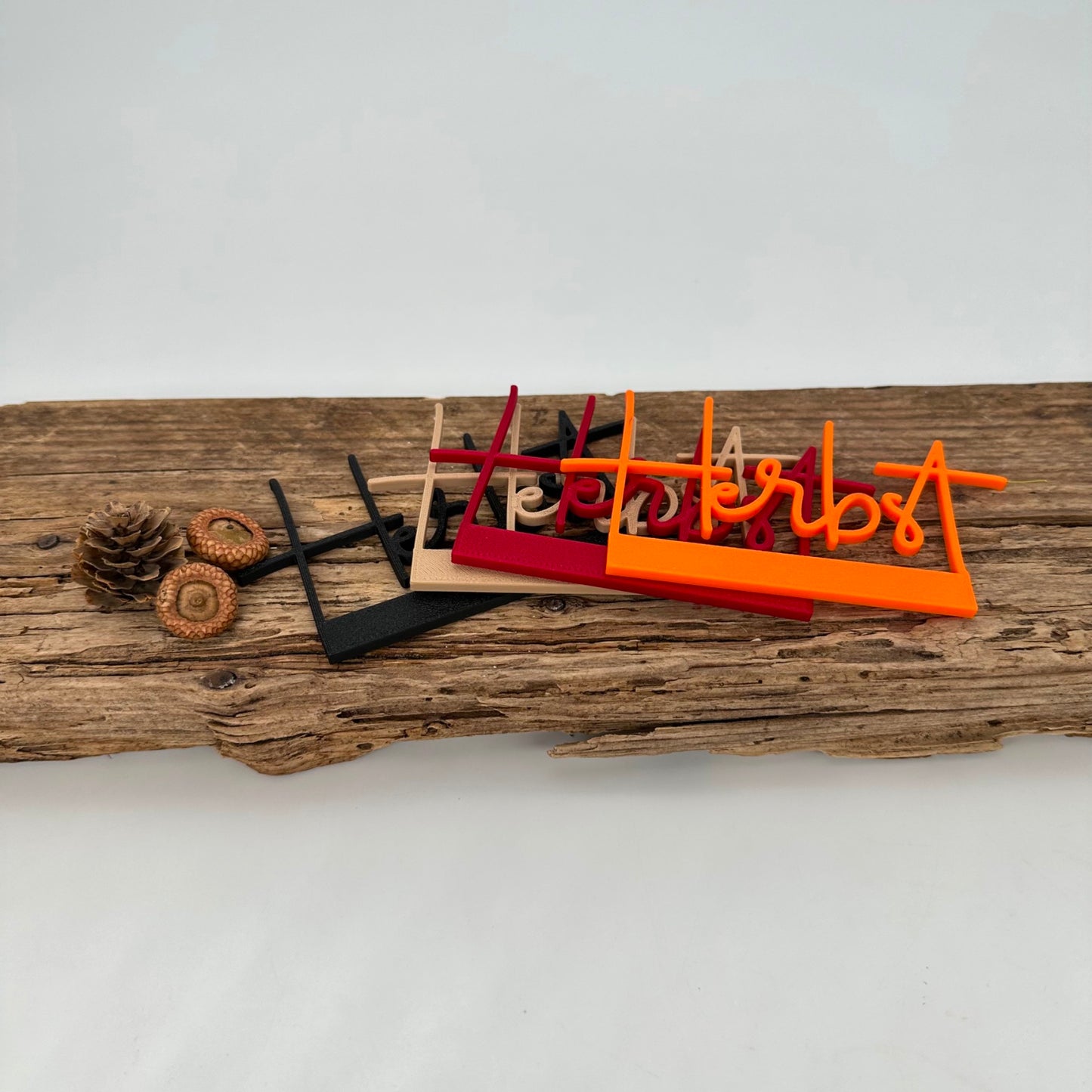 "Herbst" 4er Set Einschieber