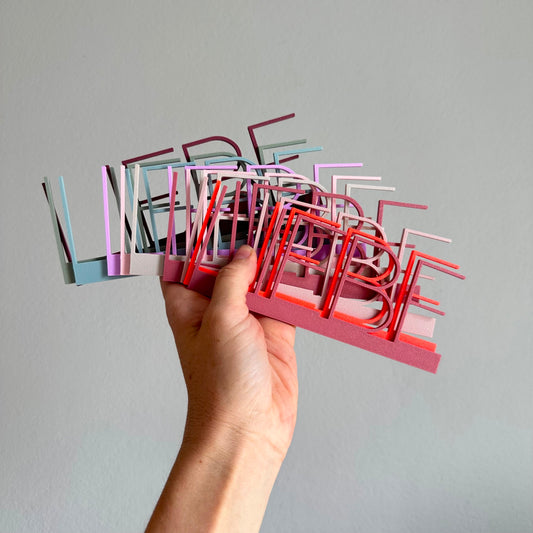 10x Einschieber Liebe