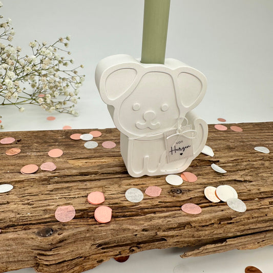 Baumkerzenhalter "Hund" | Happy Molds Edition