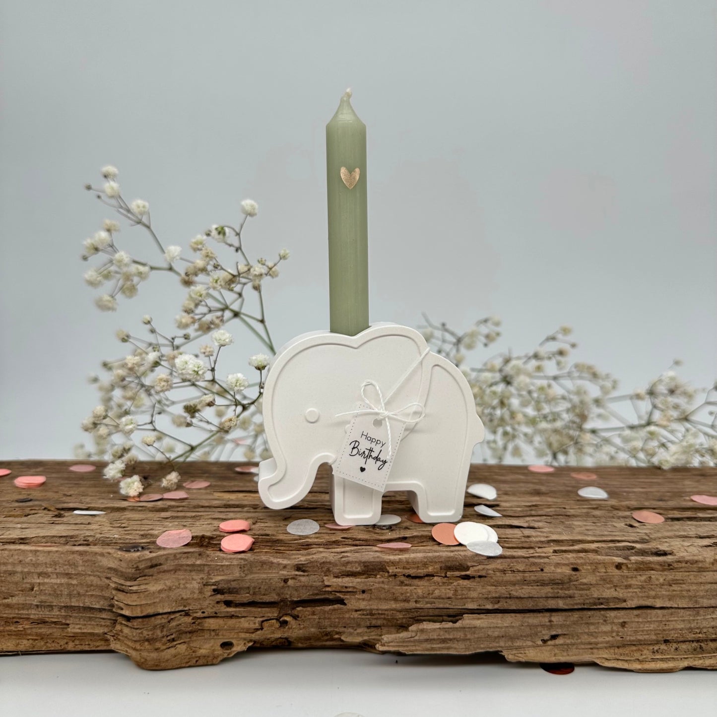 Baumkerzenhalter "Elefant" | Happy Molds Edition