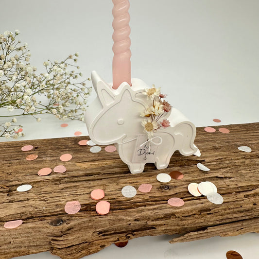 Baumkerzenhalter "Einhorn" | Happy Molds Edition