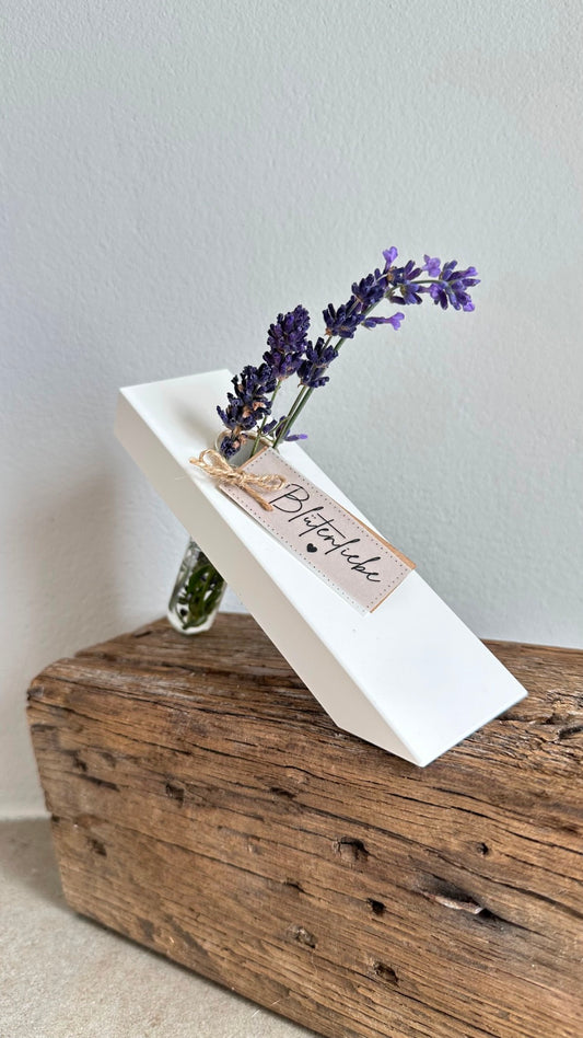 Blumenretter Platte mit Öffnung für Reagenzglas