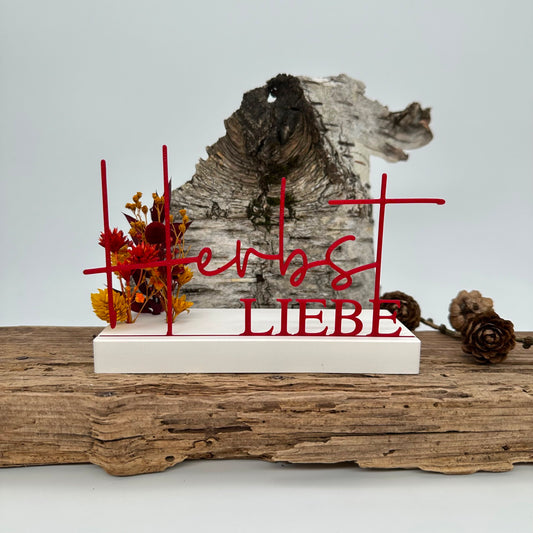 "Herbst Liebe" 5er Set Einschieber