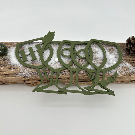 Aufsätze für Glas 10 Stück | Variante 13 grün