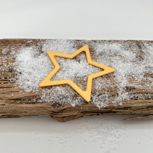 Aufsätze für Stern | 10 Stück in gold