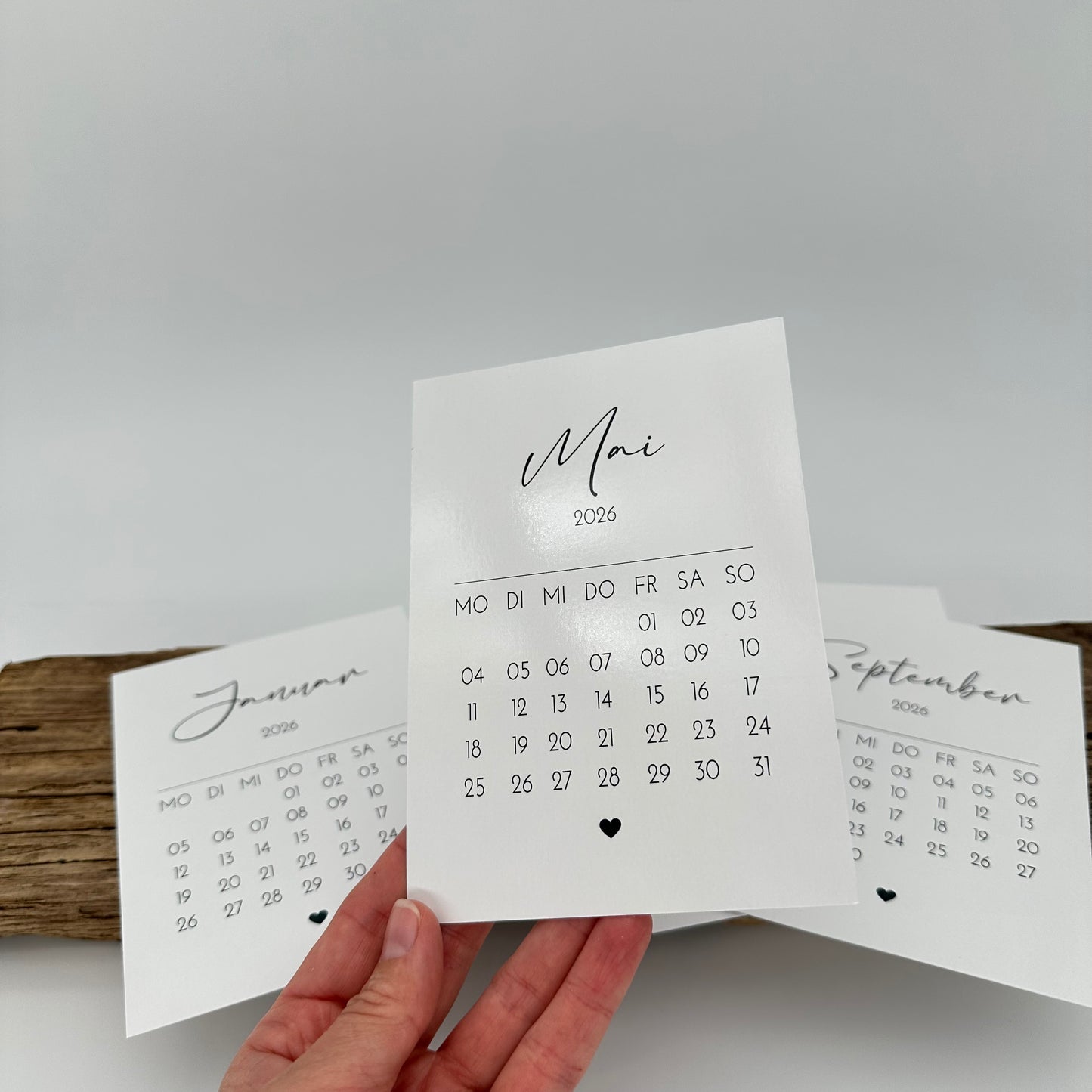 Kalender 2026 im A6 Format