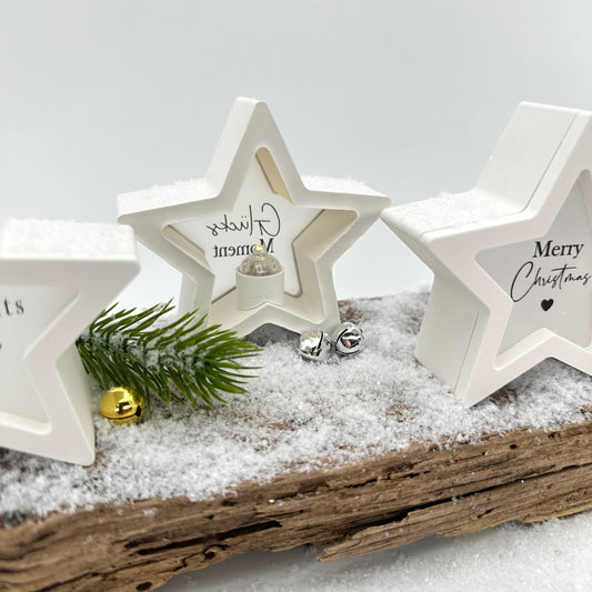 Ballonlichthalter Einsätze für Stern | 10 Stück