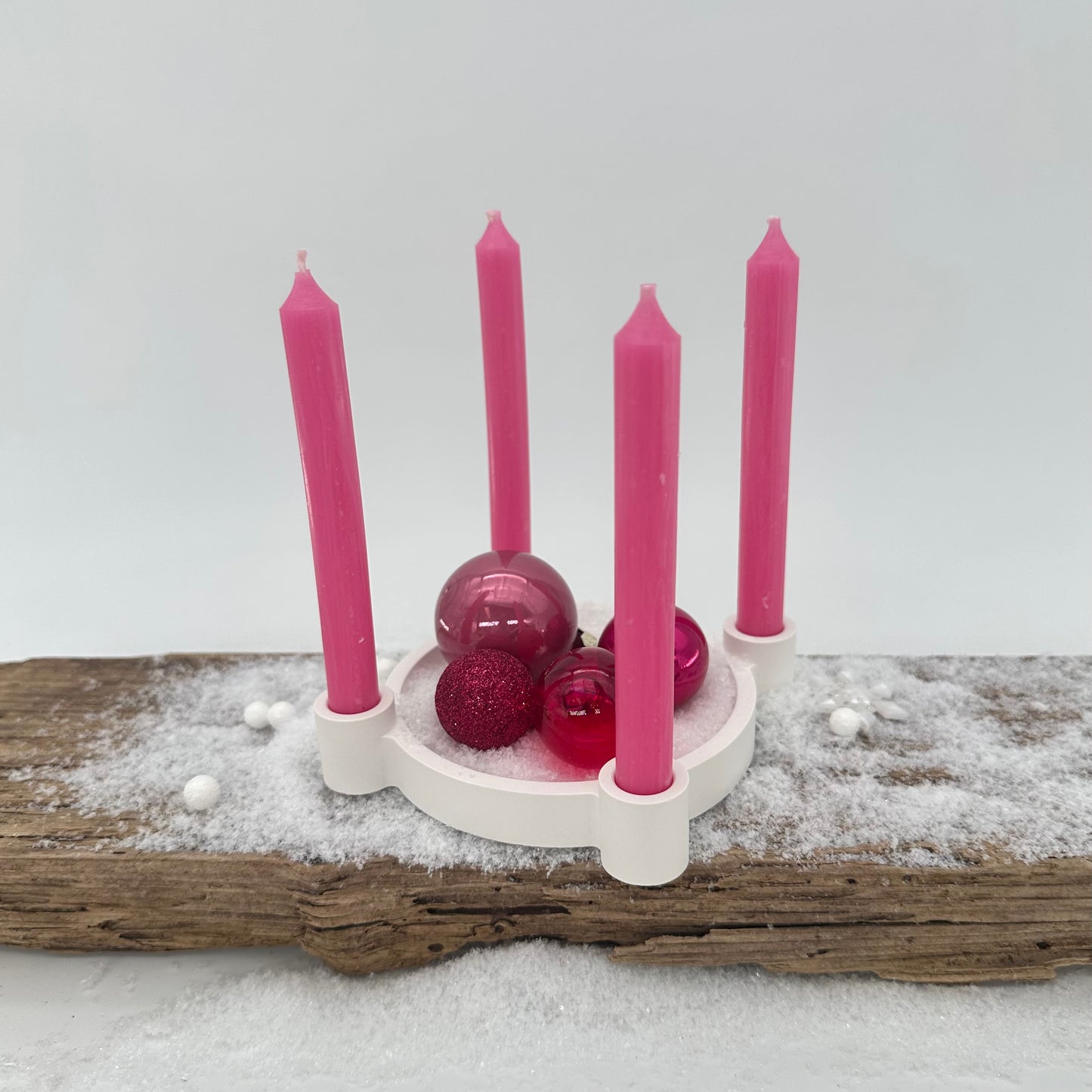 Advent Schale für Baumkerzen "Ach du schöne" | Happy Molds Edition