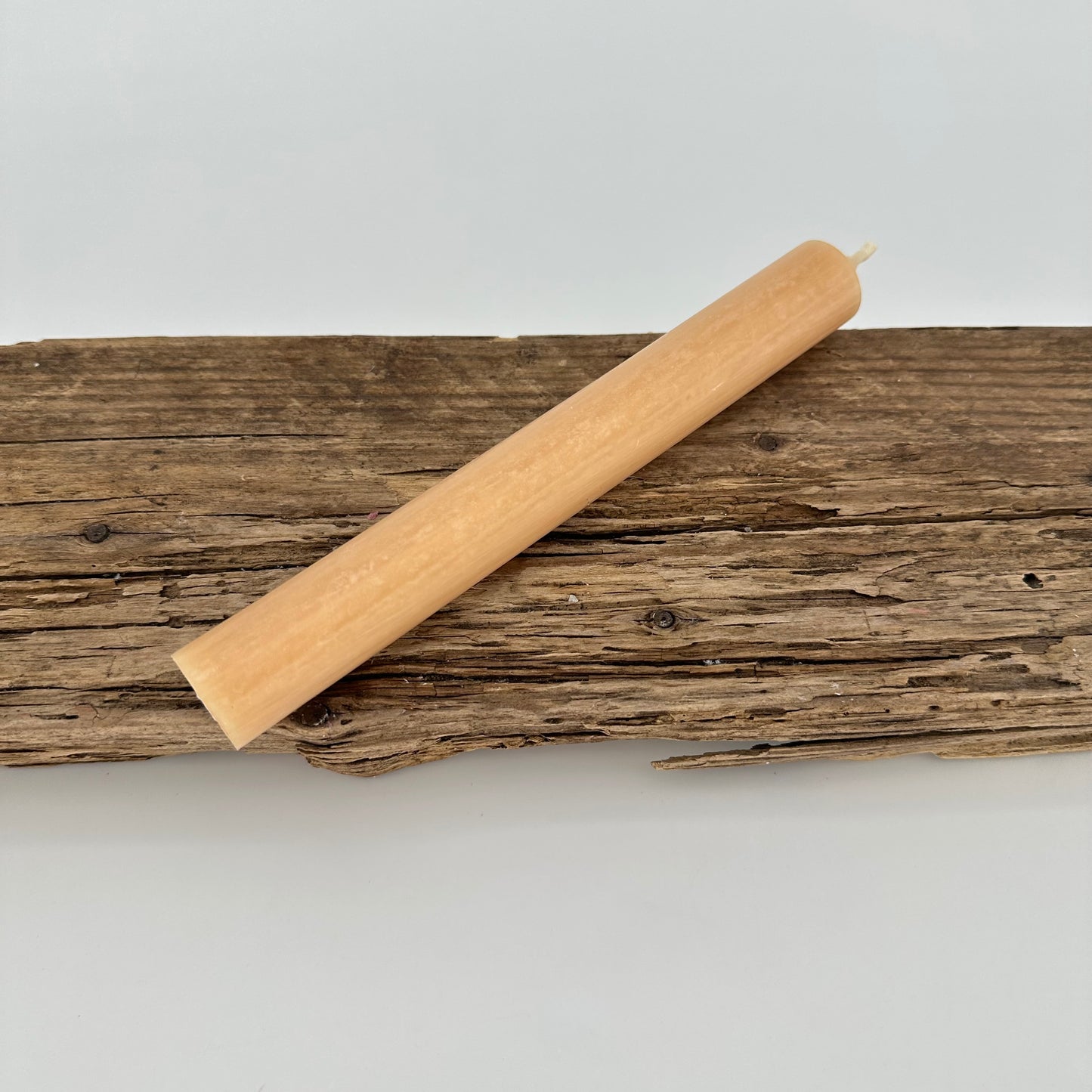 Stabkerze in beige