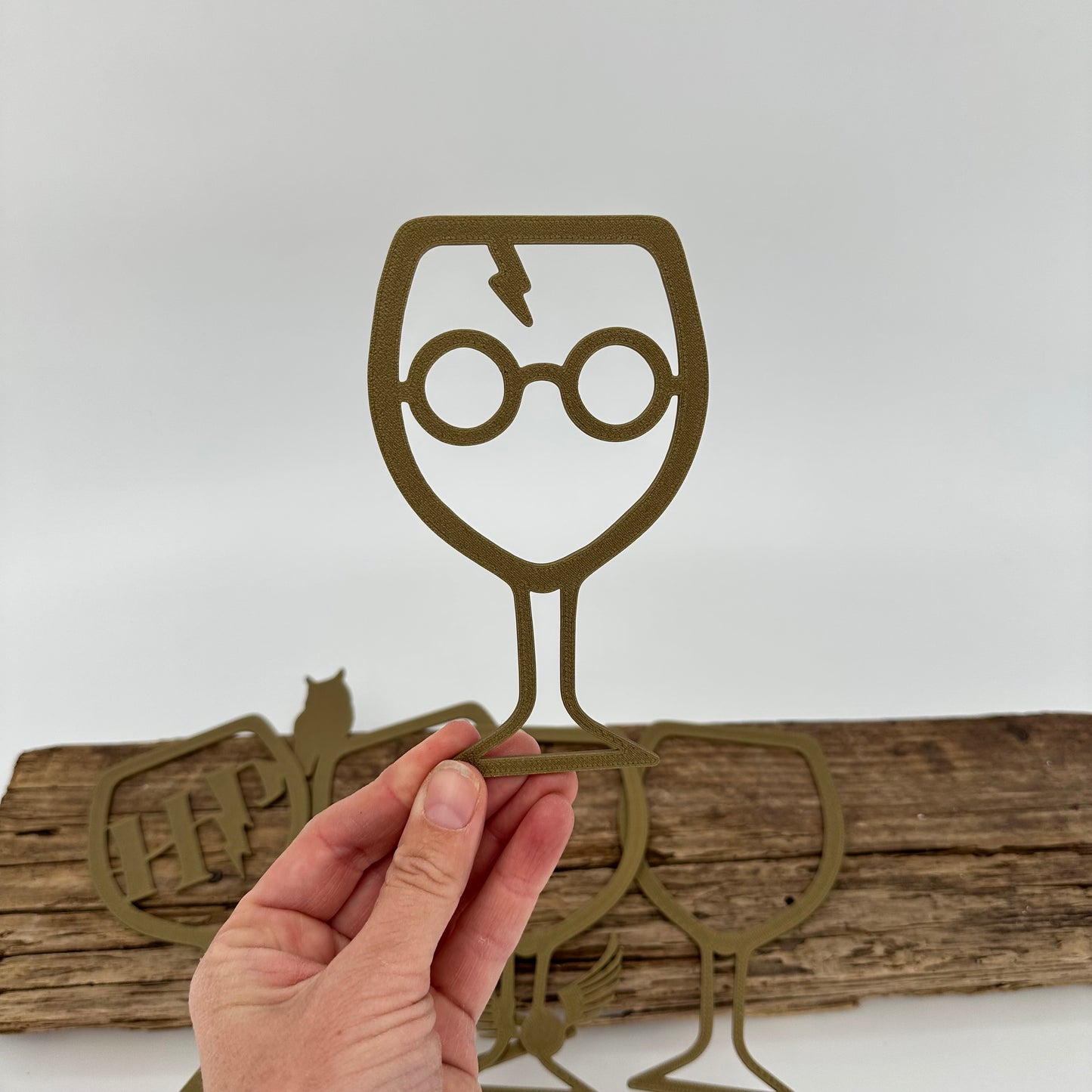 Aufsätze für Glas 10 Stück | Variante 9 Mix