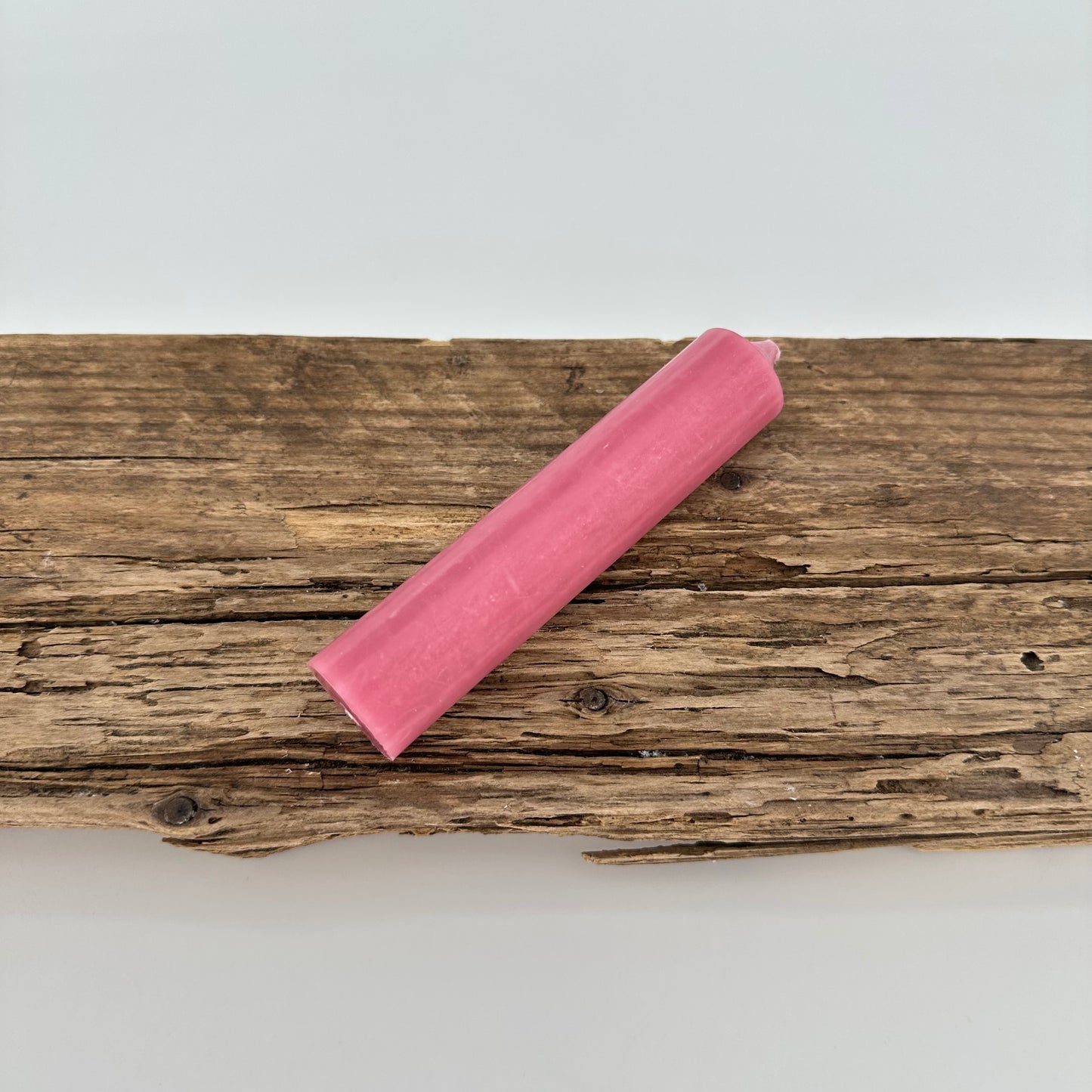 Stabkerze in dunklem Altrosa