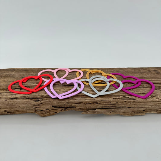 Aufsätze für Herz Ballonlichthalter | 12 Stück Mix