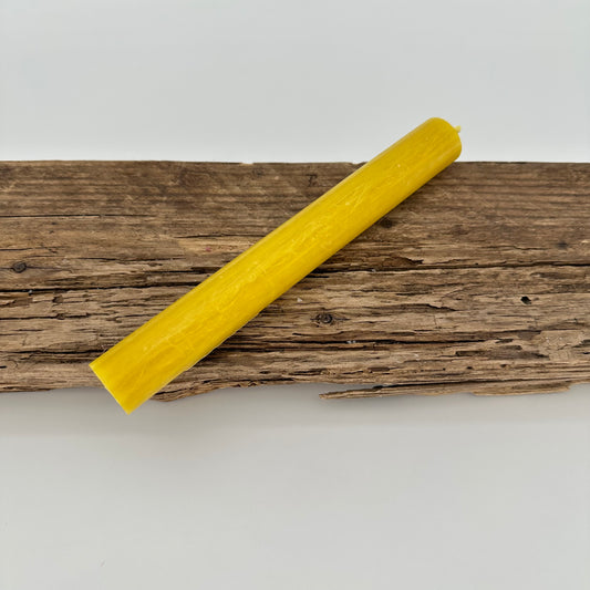Stabkerze in senfgelb