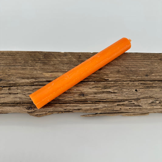 Stabkerze in orange