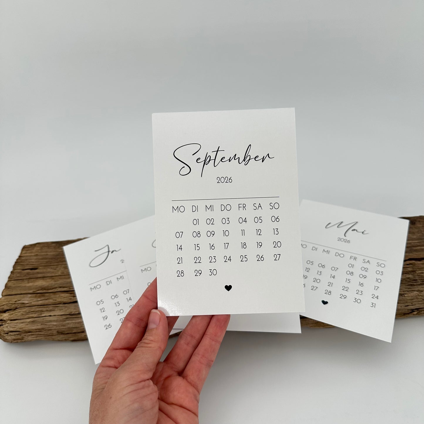 Kalender 2026 im A6 Format