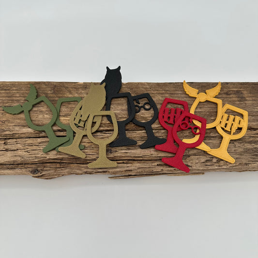 Aufsätze für Ballonlichthalter Glas mini 12 Stück | Variante 6