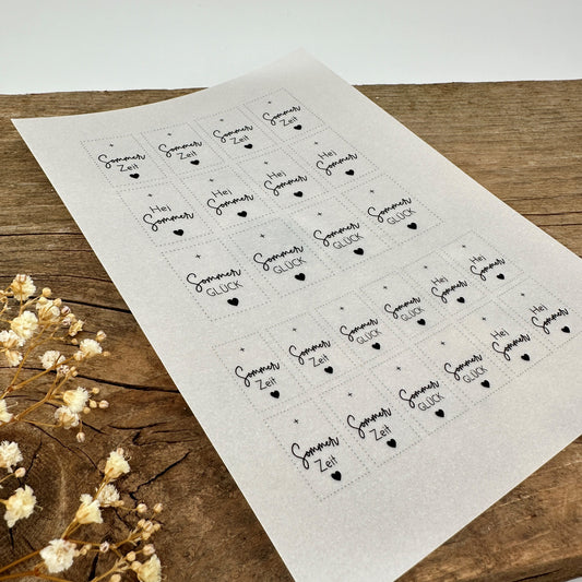 "Sommer" Edition A5 Bogen