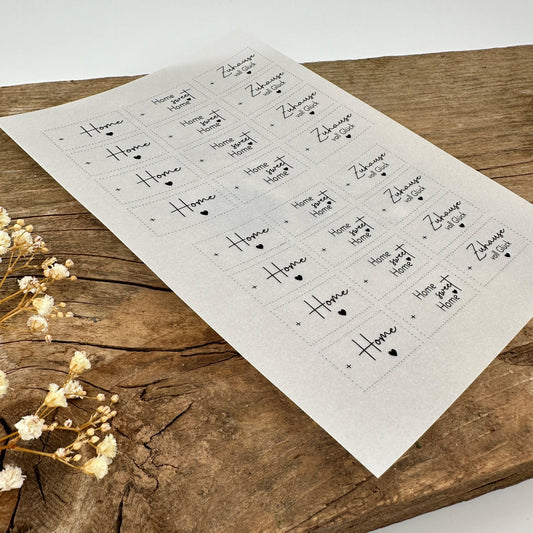 "Home" Edition A5 Bogen