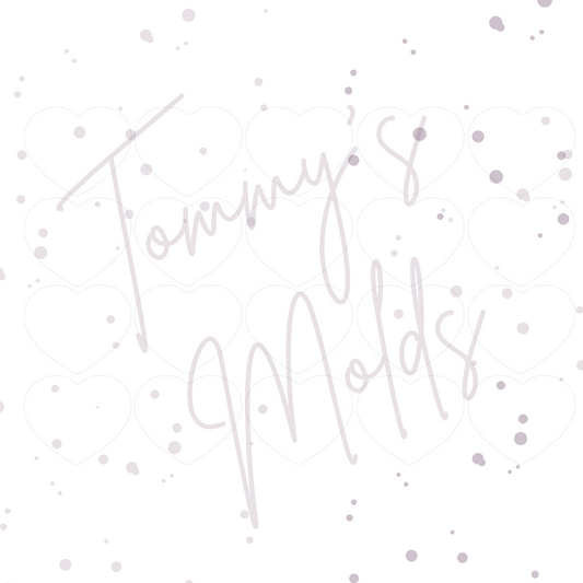 Herzvorlage Herzen SVG | Tommy's Molds Design