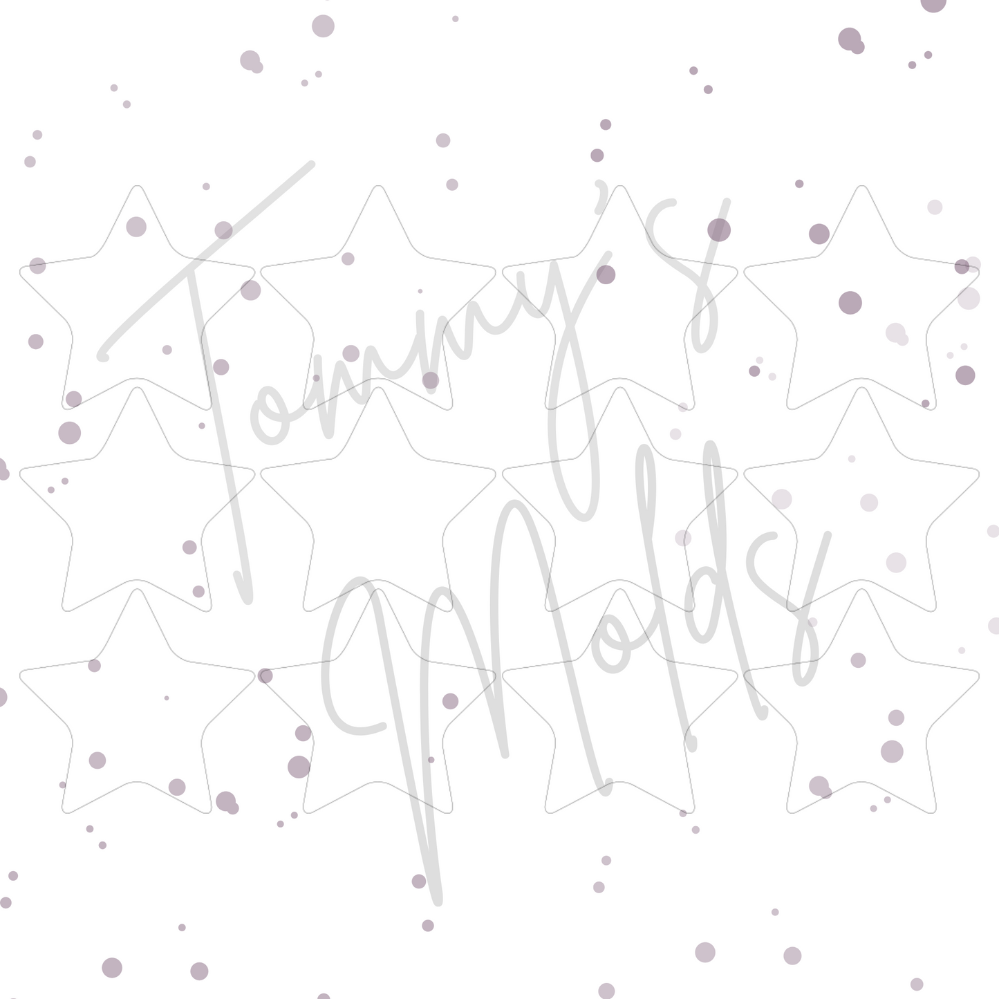 Vorlage Stern | Tommy's Molds Design