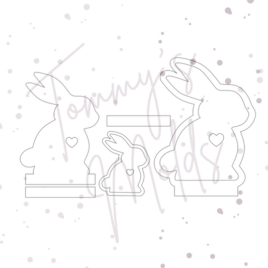 Haus Schwein Auto für Ring | Laser- und Plotterdatei in PNG, XCS, SVG und DXF | Tommy's Molds Design für Einschieber