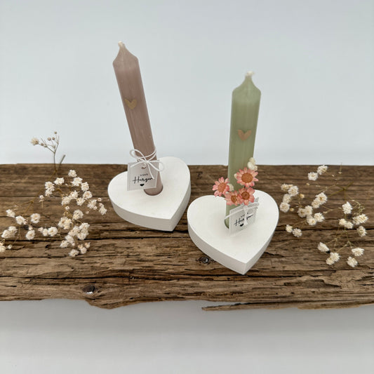 Herz Baumkerzenhalter Teller