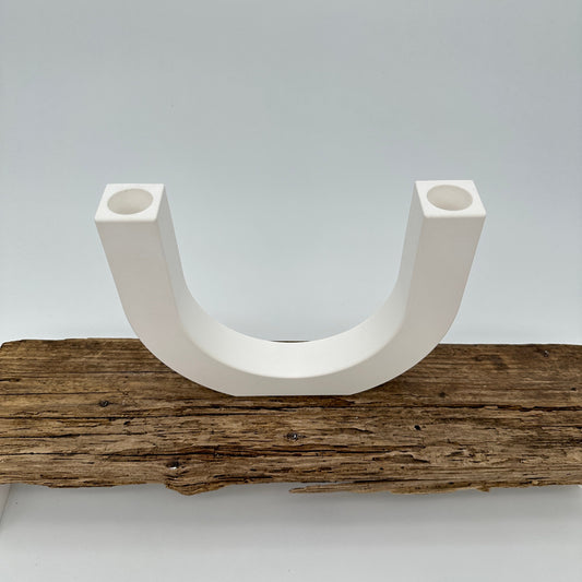 Kerzenhalter U Form für Stabkerzen groß