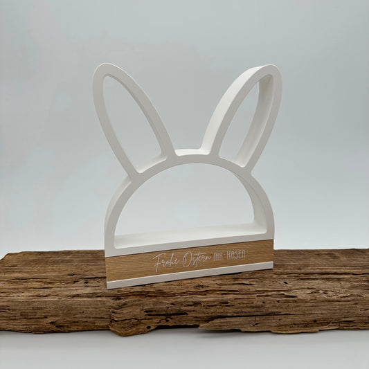 Hasenohren mit Einschuböffnung für Klötzchen